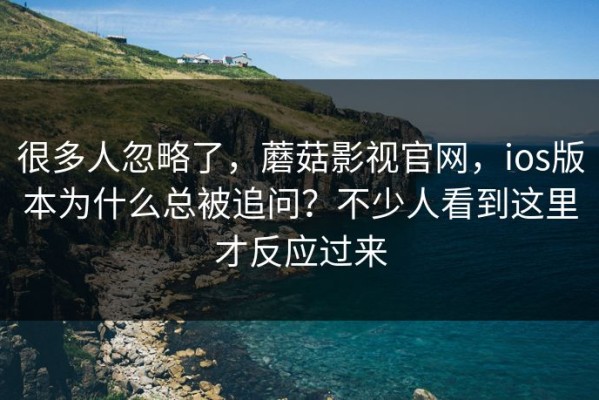 很多人忽略了，蘑菇影视官网，ios版本为什么总被追问？不少人看到这里才反应过来